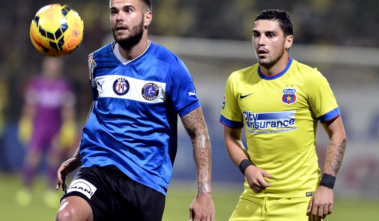 Cristian Daminuță (stânga), un fotbalist controversat (FOTO: Sportpictures)