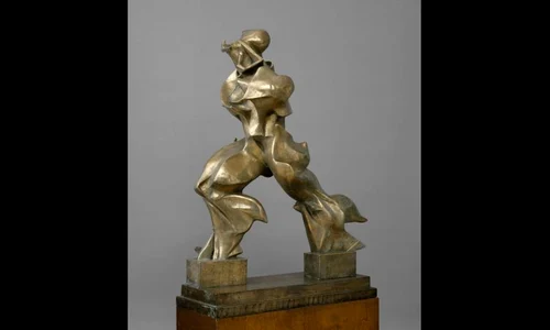 Forme unice ale continuității în spațiu (2) – Umberto Boccioni, 1913 jpeg