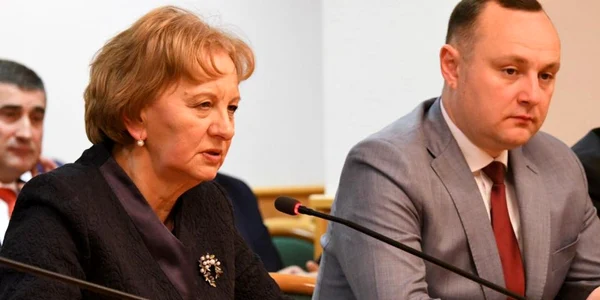 Zinaida Greceanii si Vlad Batrincea