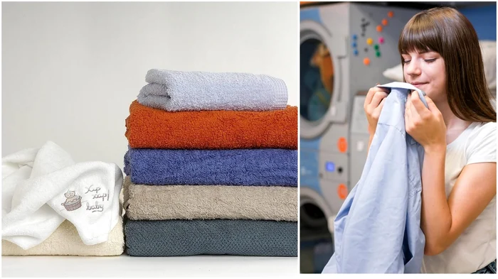 Cum spălăm corect hainele și prosoapele - Foto: colaj Click!
