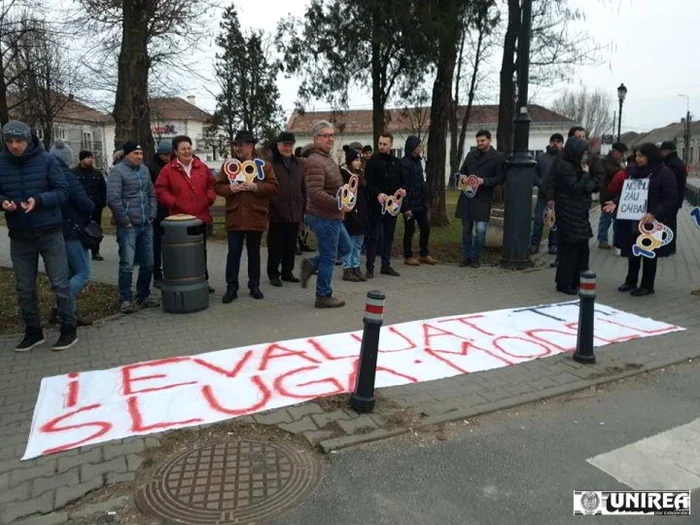 protest alba iulia