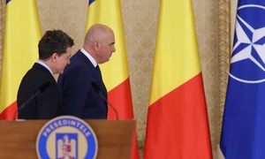 Nicusor Dan Ilie Bolojan, noul premier al Romaniei Foto Inquam Photos George Calin (4) jpg