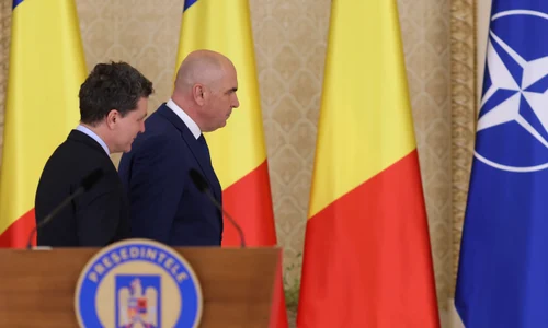 Nicusor Dan Ilie Bolojan, noul premier al Romaniei Foto Inquam Photos George Calin (4) jpg