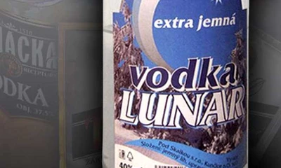 Marcă de vodcă cehească vândută la Suceava
