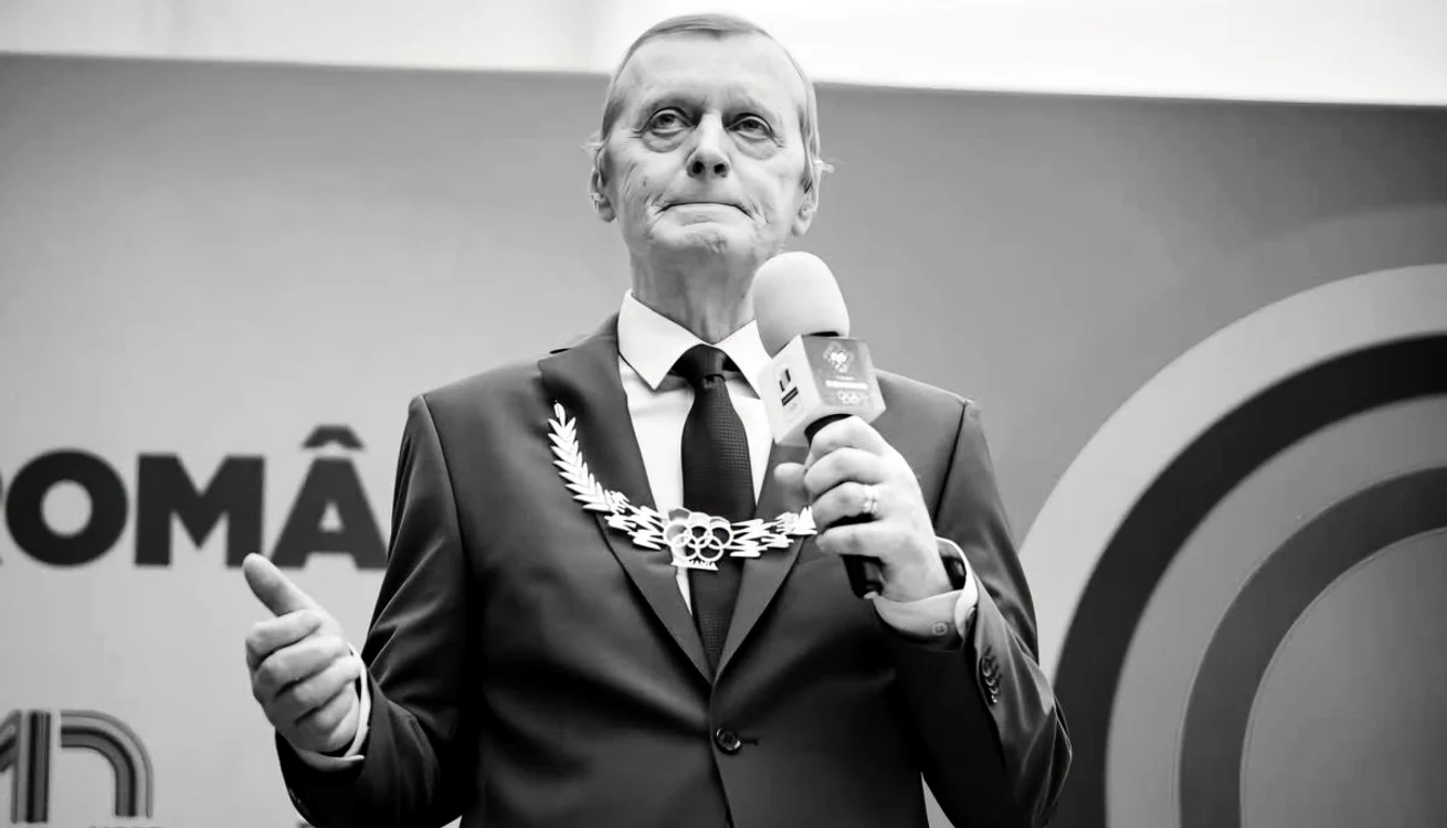 Dan Grecu a primit Colanul de Aur al COSR în martie 2024 (FOTO: COSR)