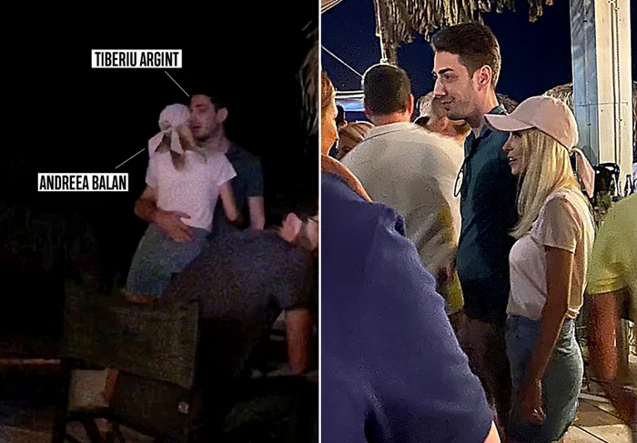 Andreea și Tiberiu, "lipiți" în Vama Veche