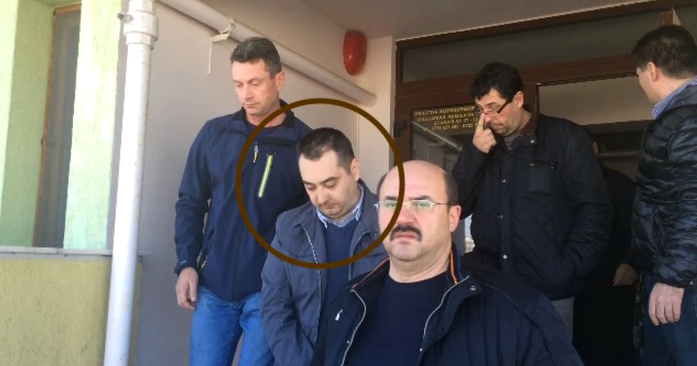 Preotul a fost reţinut deja de poliţişti FOTO: R.R.