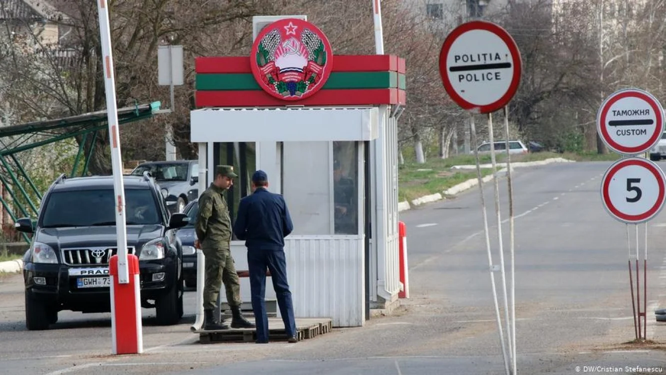 Punct de intrare în Transnistria FOTO Arhivă