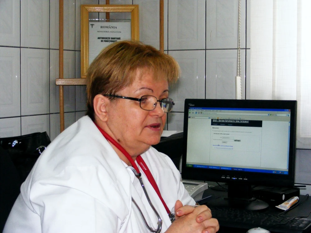 Medicul Carmen Tronea, preşedintele Patronatului Medicilor de Familie Mehedinţi FOTO Corina Macavei