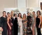 Elvira Deatcu, Ana Maria Sztankovics, Teodora Tompea, Mădălina Diaconu, Andreea Mia, Adelina Pestrițu, Geanina Ilieș și Andreea Raicu la nunta lui Valeriu Gheorghiță cu Monica Bârlădeanu. FOTO: Instagram