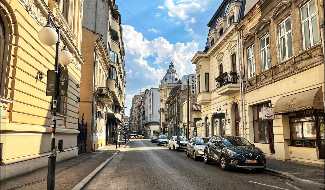 Parcare București. FOTO Facebook Stelian Bujduveanu