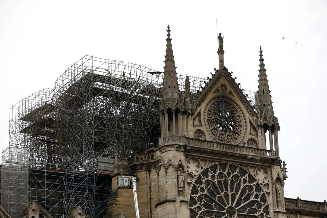 Catedrala Notre-Dame după incendiu