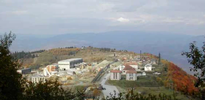 Uzina de preparare de la Roşia Poieni, una dintre activele de producţie ale Cupru Min SA