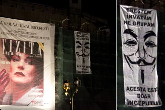 Povestea unui slogan din Piaţa Universităţii jpeg