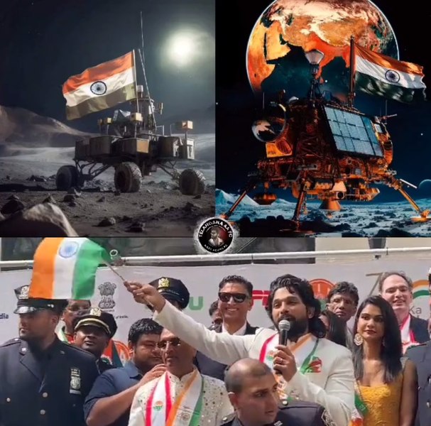 Roverul Pragyan din cadrul misiunii Chandrayaan-3 a început să exploreze suprafaţa Lunii Video