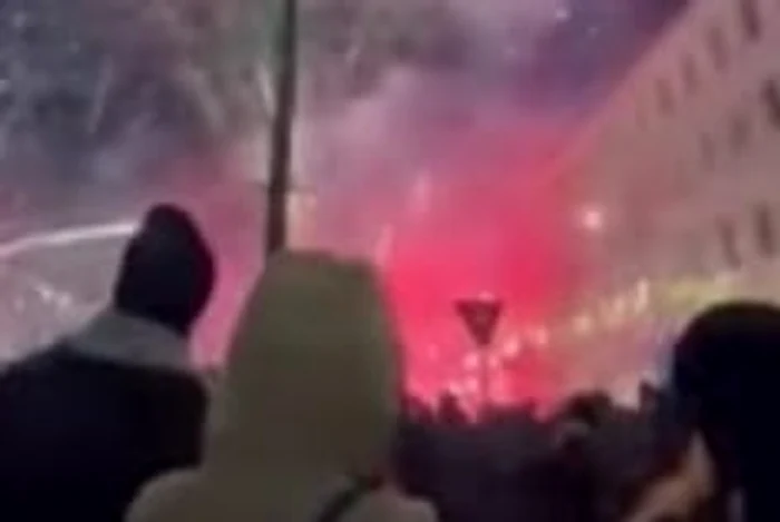 Artificii Timișoara FOTO: captură video