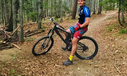 Nicolae al Romaniei vacanta la Sinaia bicicleta (5) jpeg