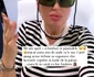 Artista își găsește cu greu hainele până le va aranja în noile dulapuri