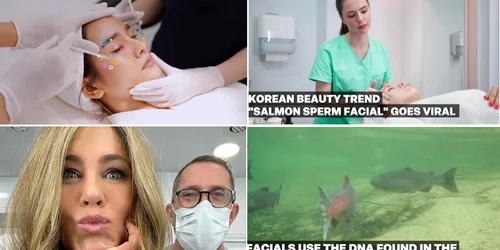 Terapia facială cu spermă de somon Colay YouTube