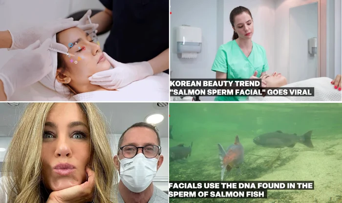 Terapia facială cu spermă de somon Colay YouTube
