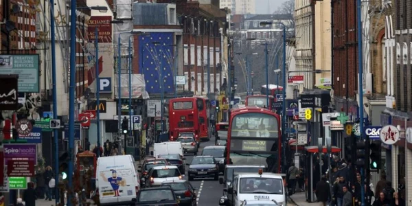 Trafic in Londra FOTO Getty Images