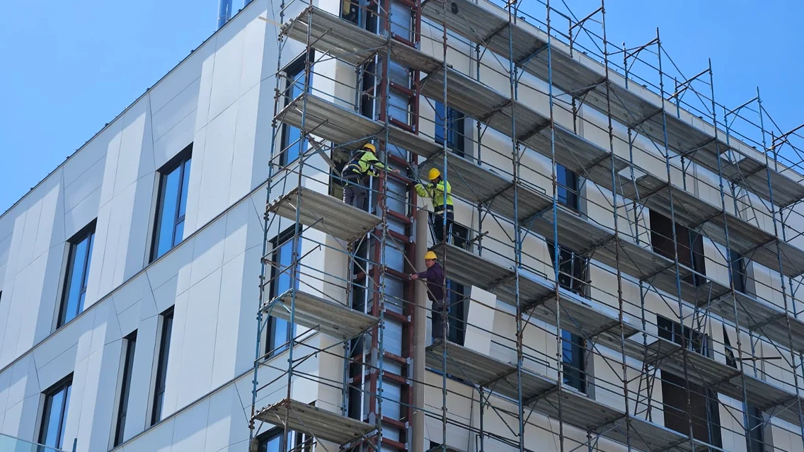 Lucrările la Centrul Zerlendi au fost reluate după deblocarea finanțării. FOTO: Primăria Sector 4