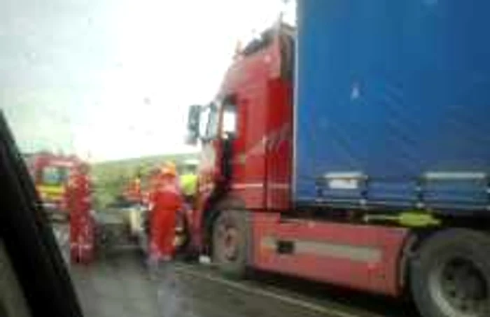 Accident la Suceag: o persoana a murit si alte sapte au fost ranite (foto arhiva Adevarul)