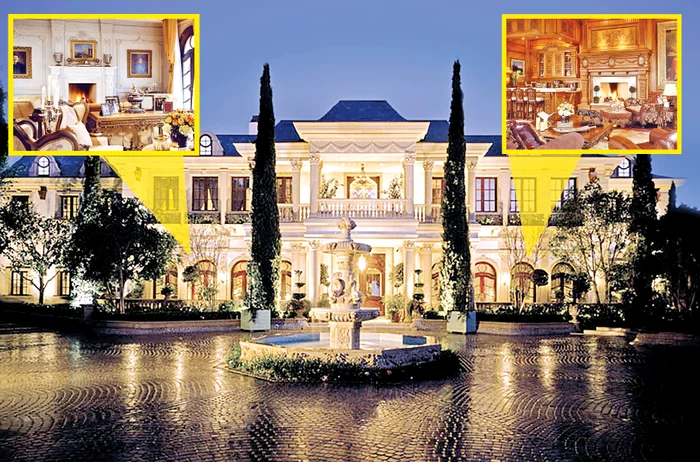 
    Locuinţa are 14 băi,  10 dormitoare şi  3.000 de metri pătraţi  suprafaţă totală  