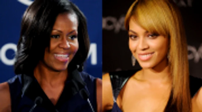 Michelle Obama şi Beyoncé îşi exprimă admiraţia reciprocă - FOTO: Mediafax
