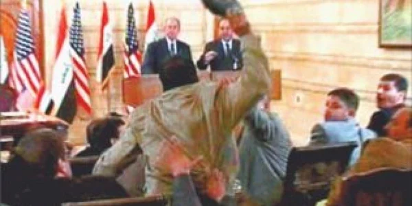 Ziaristul irakian care l-a atacat cu pantoful pe George W. Bush va fi eliberat luni