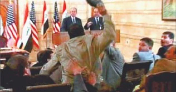 Ziaristul irakian care l-a atacat cu pantoful pe George W. Bush va fi eliberat luni