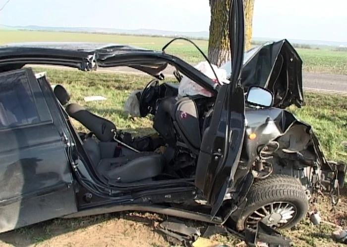 Accidentul a avut loc duminică după amiază FOTO Adevărul