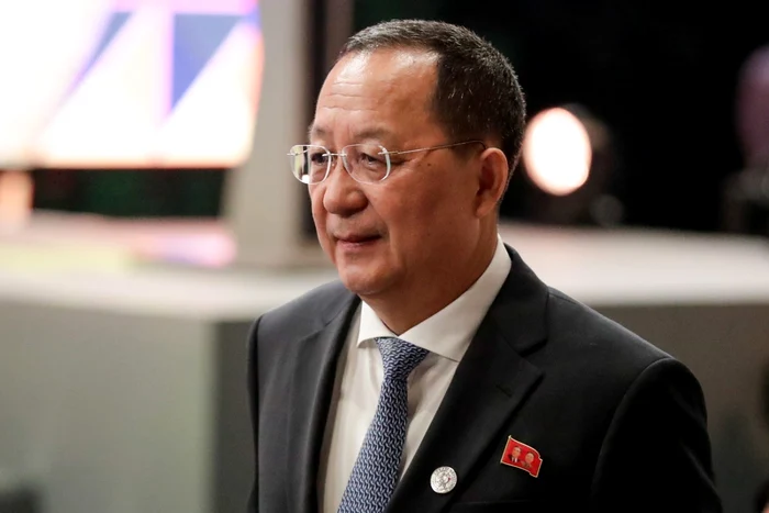Ministrul nord-coreean de Externe Ri Yong-ho FOTO EPA-EFE