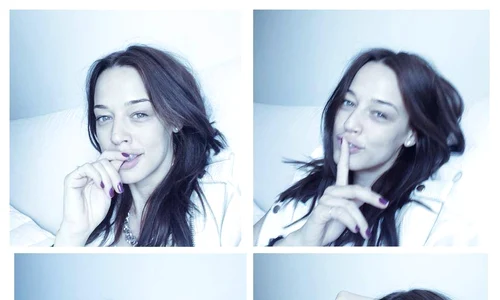 Andreea Raicu, fără pic de machiaj jpeg