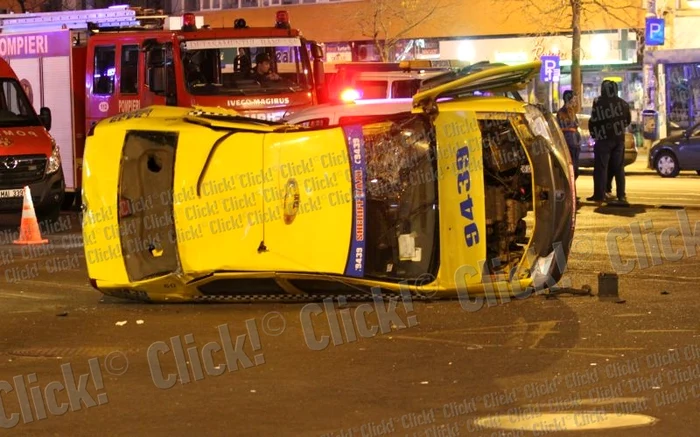 Accident Ştefan cel Mare (foto: Blitz)