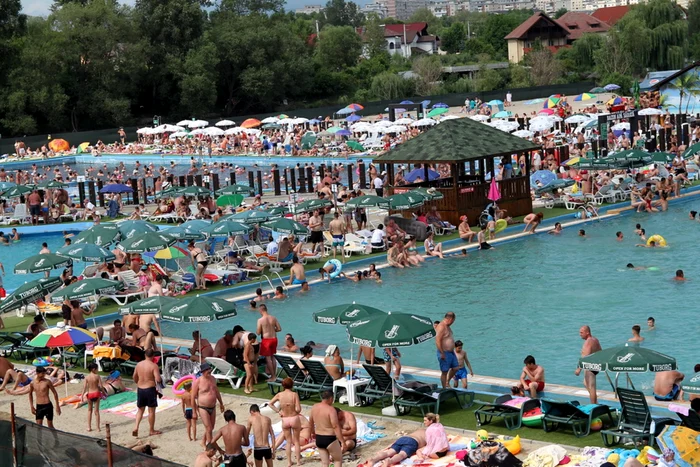 Ștrandul Ostroveni din Râmnicu Vâlcea sau „Marea Olteniei” Foto Adevărul