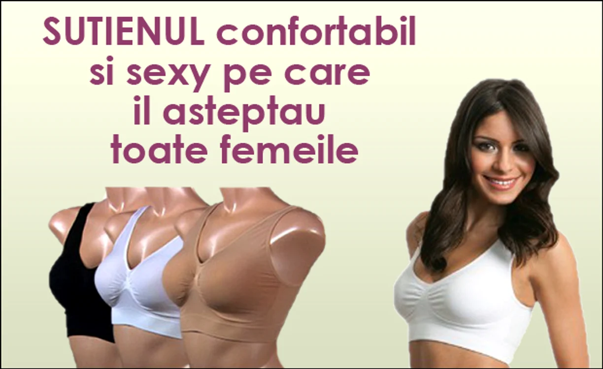 
    Sutienul care modelează perfect sânii  