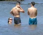Prințesa Leonor cu colegii, la mare. Foto YouTube