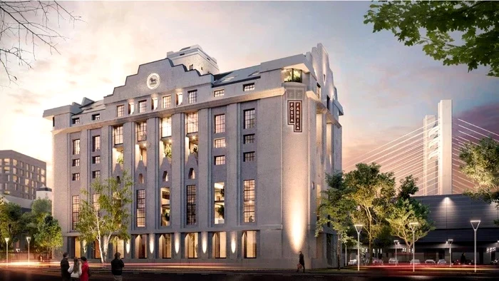 Așa trebuia să arate clădirea  principală după reconstrucție