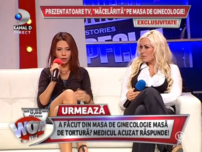 Lena a fost însoţită în emisiune de prietena ei, Bonita, cea care i-a fost alături şi în clipele tragice (captură: WOWbiz)