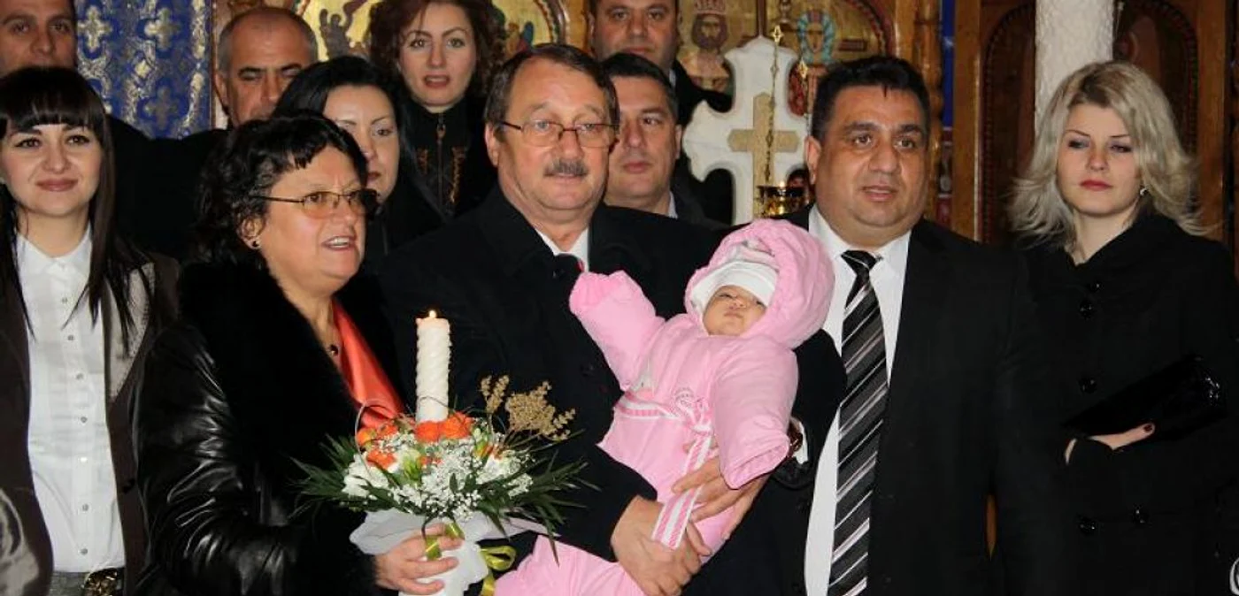 Familia lui Mircea Băsescu, la botezul nepoatei lui Bercea Mondial FOTO Arhivă Adevărul