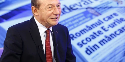 Traian Băsescu la Adevărul Live FOTO David Muntean 