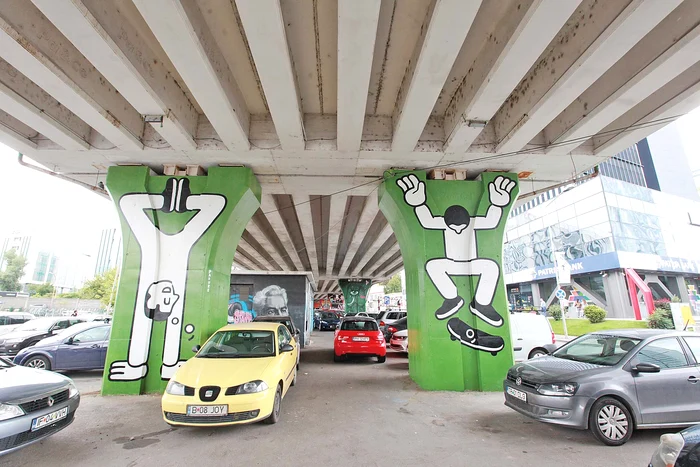 Artiștii abordează diferite teme când  vine vorba despre  picioarele podului 