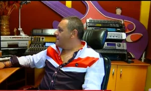 Acesta este studioul în care Ovidiu Komornyik produce muzică (captură: Acasă TV) jpeg
