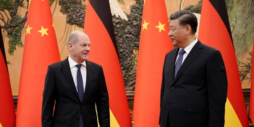 Olaf Scholz si Xi Jinping FOTO Profimedia jpg