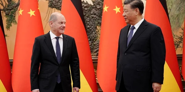 Olaf Scholz si Xi Jinping FOTO Profimedia jpg