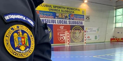 slobozia jandarmi la sala polivalenta FOTO jandarmeria ialomita