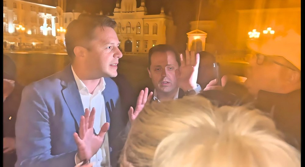 USR și AUR se acuză reciproc de agresiune, în startul campaniei electorale din Timiș VIDEO