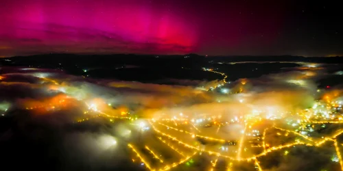 Aurora Boreală în România  Foto Marius Turc (3) jpg