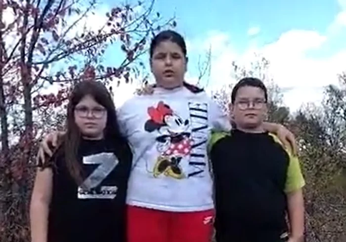 Copiii dispăruți apar într-o filmare FOTO catura video
